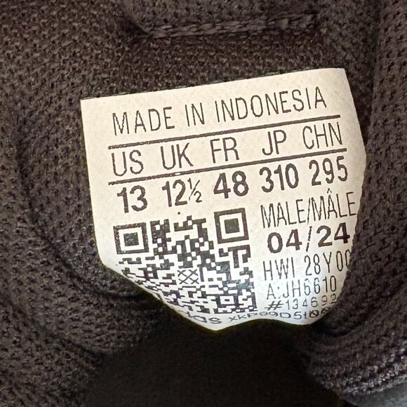 Adidas Men's VL Court 3.0 Black and Pink Sneaker JH6610 Size 13 New - Picture 6 of 7